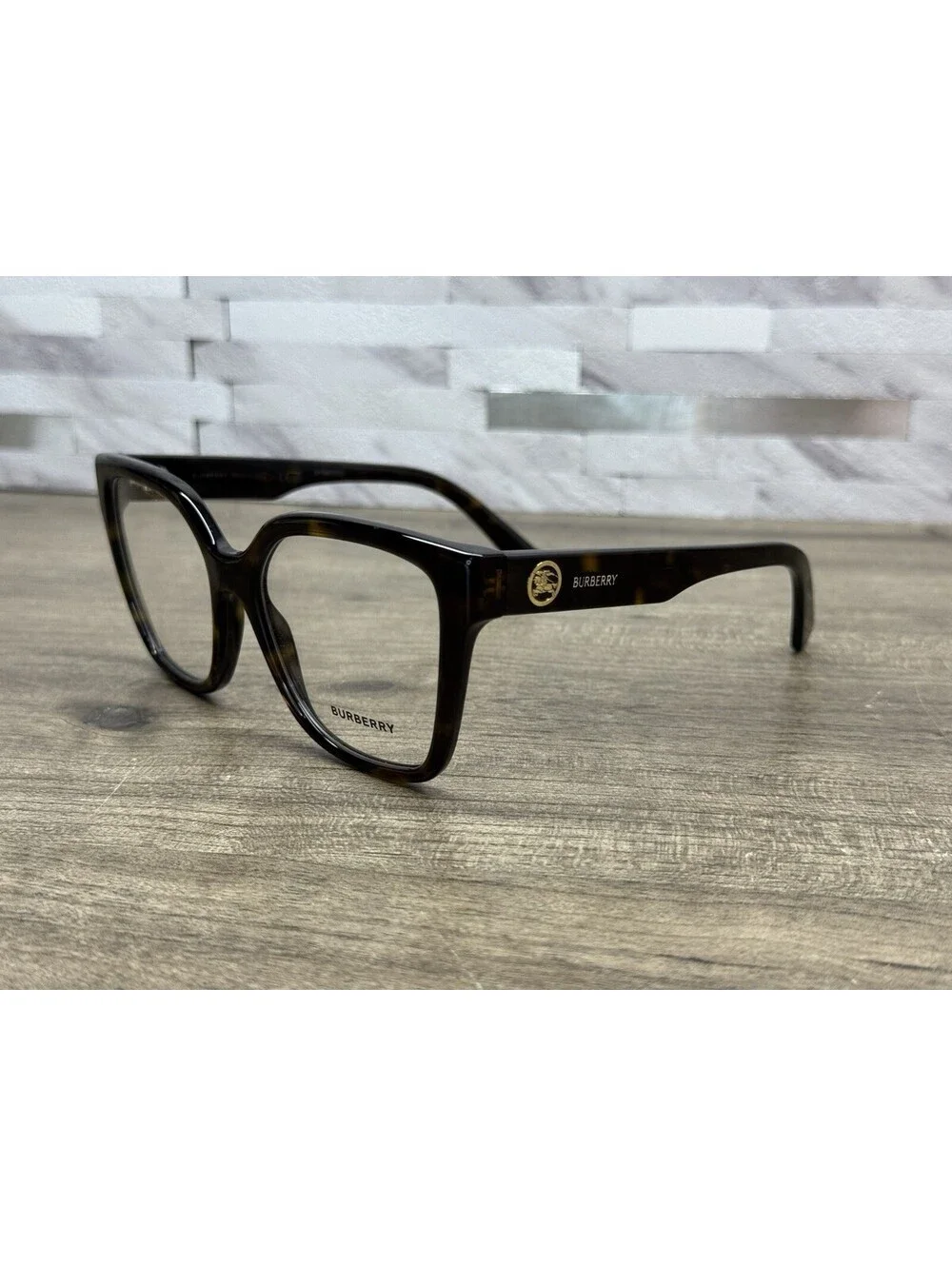Burberry 2443 3002 Eyeglasses Women's Dark Havana Full Rim Square 53[]17-140